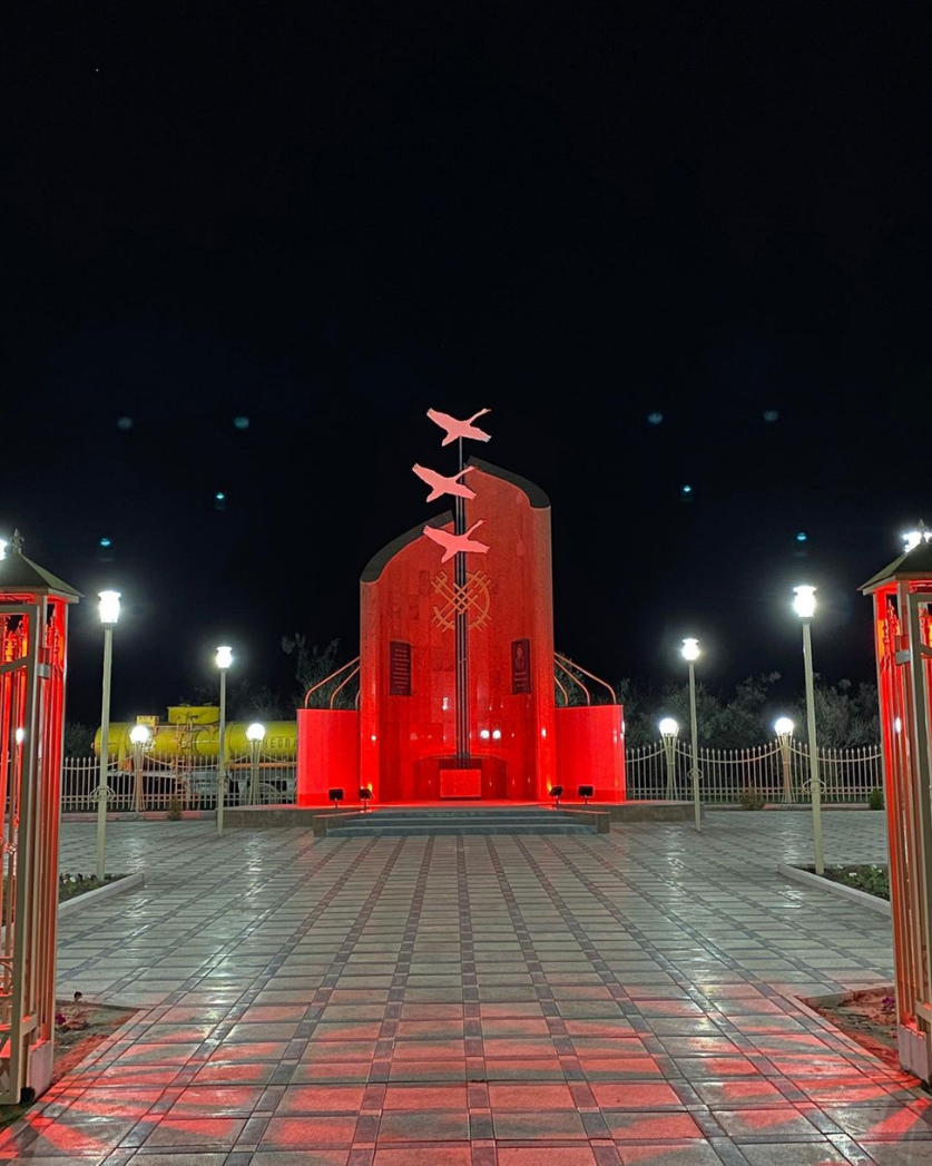 Об открытии нового мемориального комплекса в Атырауской области